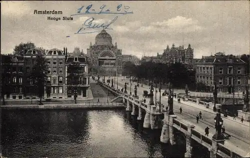 Ak Amsterdam Nordholland Niederlande, Hoogesluis