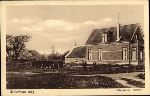 Ak Schiermonnikoog Friesland Niederlande, Middenstreek Westkant