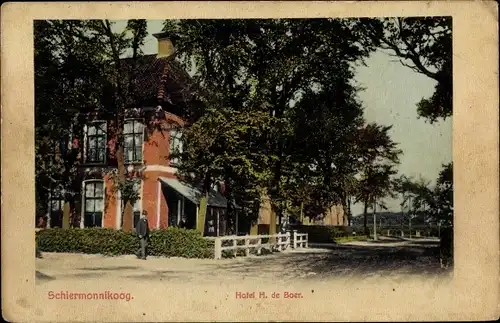 Ak Schiermonnikoog Friesland Niederlande, Hotel H. Boer