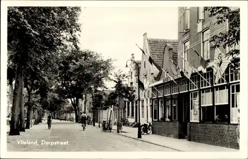 Ak Vlieland Friesland Niederlande, Dorpstraat