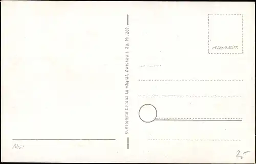 Ak Zwickau in Sachsen, Panorama