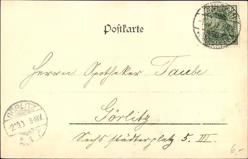 Ak Zwickau in Sachsen, Partie am Muldenufer