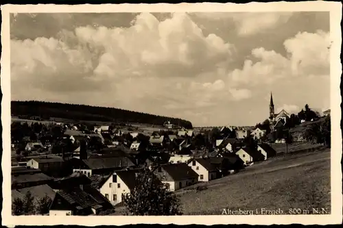 Ak Altenberg im Osterzgebirge, Panorama, Kirchturm