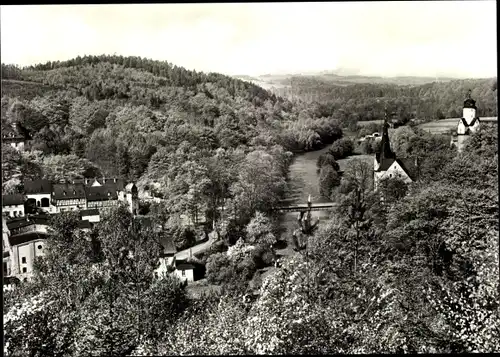 Ak Stein Hartenstein im Erzgebirge Sachsen, Muldental, Wasserburg Stein