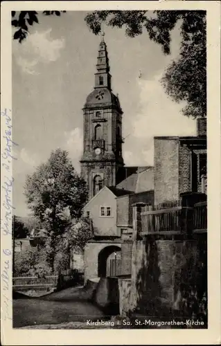 Ak Kirchberg in Sachsen, St. Margarethen-Kirche