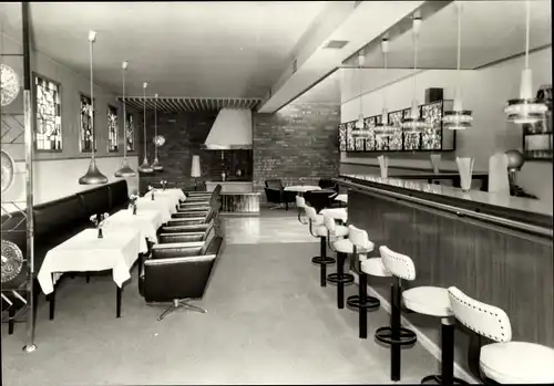 Ak Groß Stieten in Mecklenburg, VEG Tierzucht, Gaststätte Mecklenburger Mühle, Bar