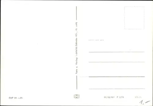 Ak Weida in Thüringen, Blick von der Osterburg