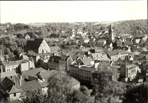 Ak Weida in Thüringen, Blick von der Osterburg