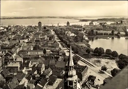 Ak Stralsund in Vorpommern, Blick von der Marienkirche