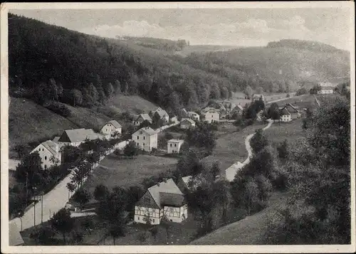 Ak Niederpöbel Schmiedeberg im Erzgebirge, Panorama