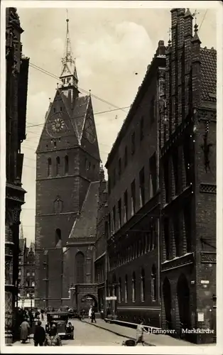 Ak Hannover in Niedersachsen, Marktkirche