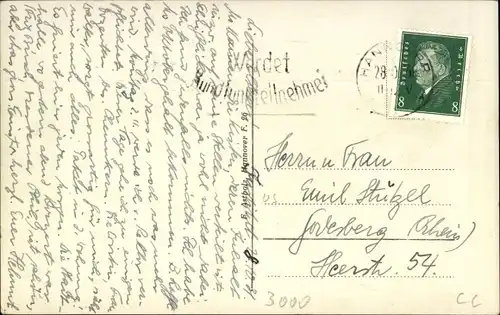 Ak Hannover in Niedersachsen, Marktkirche