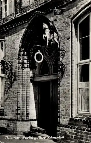 Ak Hansestadt Wismar, Portal Alter Schwede