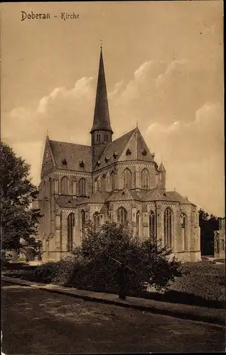 Ak Bad Doberan in Mecklenburg, Kirche, Münster