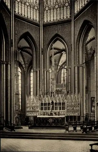 Ak Bad Doberan in Mecklenburg, Kirche, Altar