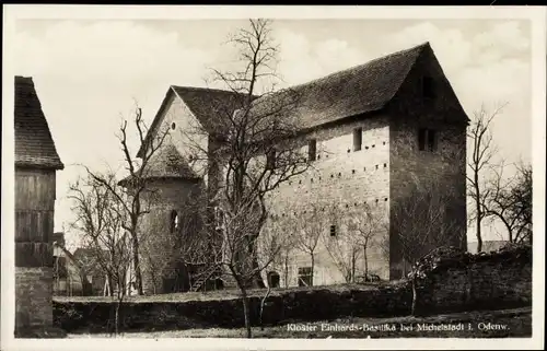 Ak Michelstadt im Odenwald, Kloster Einhards Basilika