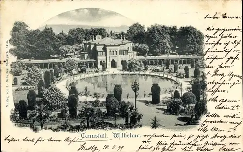 Ak Bad Cannstatt Stuttgart in Württemberg, Wilhelma