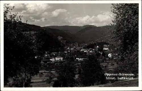 Foto Ak Oppenau im Schwarzwald, Panorama