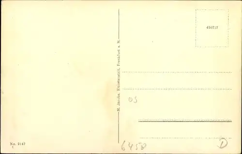 Ak Hanau am Main, Marktbrunnen