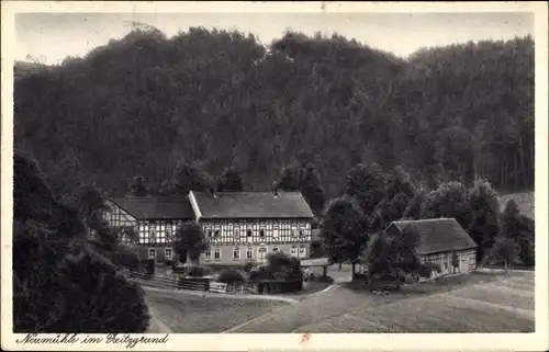Ak Stadtroda in Thüringen, Zeitzgrund, Neumühle