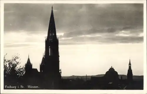 Ak Freiburg im Breisgau, Münster