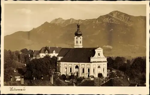 Ak Murnau am Staffelsee, Kirche