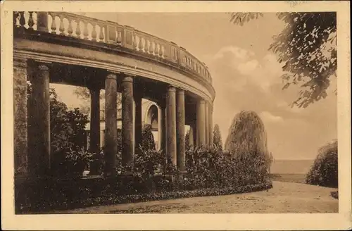 Ak Schwerin in Mecklenburg, Burggarten