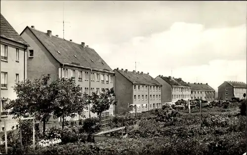 Ak Grünhain im Erzgebirge Sachsen, AWG-Siedlung