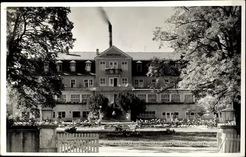 Ak Bad Köstritz in Thüringen, Sanatorium, Außen-Ansicht