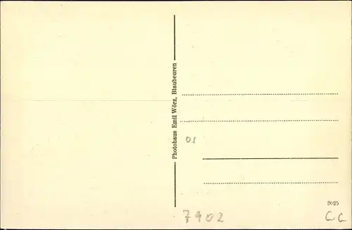Ak Blaubeuren in Württemberg, Klosterkirche