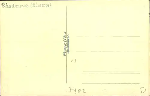 Ak Blaubeuren in Württemberg, Blautopf