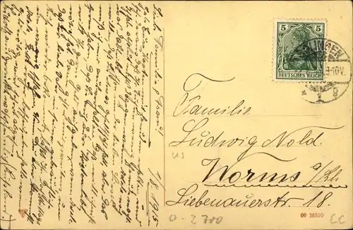 Ak Schwerin in Mecklenburg, Schloss Seeseite