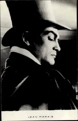 Ak Schauspieler Jean Marais, Profilansicht, Der Graf von Monte Christo