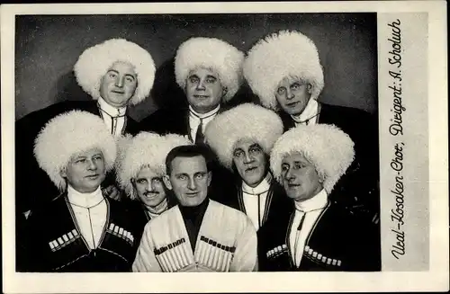 Ak Ural Kosaken Chor, Dirigent A. Scholuch