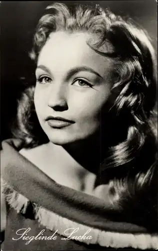 Ak Schauspielerin Sieglinde Lucka, DEFA Film, Der junge Engländer