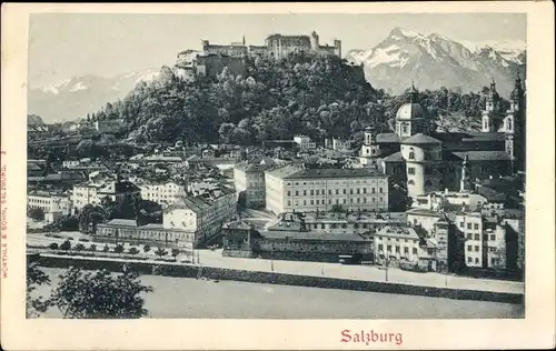 Ak Salzburg in Österreich, Stadtbild
