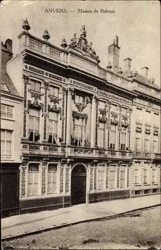 Ak Anvers Antwerpen Flandern, Maison de Rubens