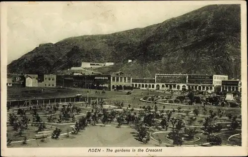 Ak Aden Jemen, The gardens in the Crescent