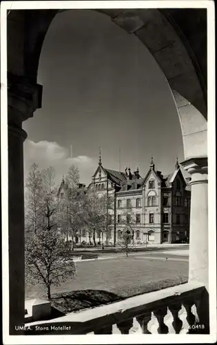 Ak Umea Schweden, Stora Hotelett