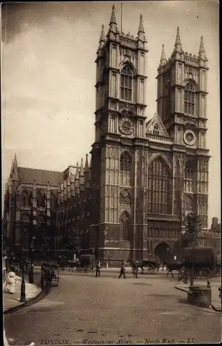 Ak Westminster London City, Westminster Abbey