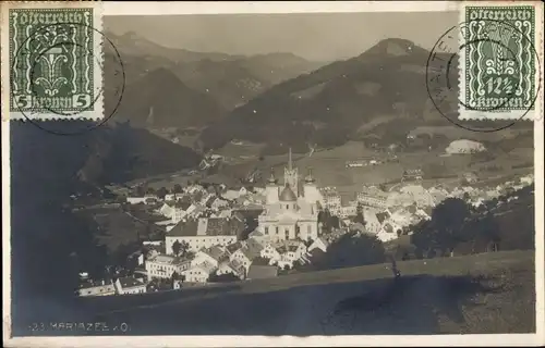 Ak Mariazell Steiermark, Gesamtansicht