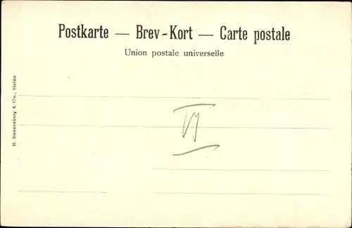 Künstler Ak Krause Wichmann, Dampfer C.P.A. Koch und M.G. Melchior, Begegnung im Sund