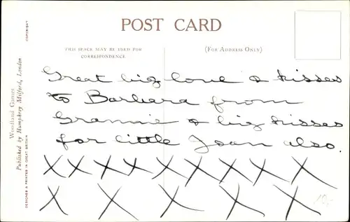 Künstler Ak Sowerby, M., The Rules of Fairy Leapfrog are both curious and new