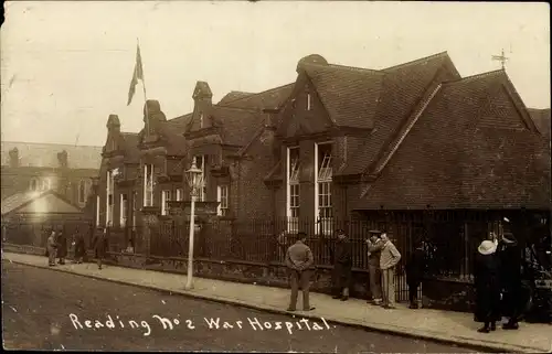 Foto Ak Reading Berkshire England, No. 2 War Hospital