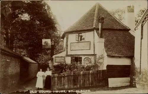 Foto Ak St Albans Hertfordshire England, Old Round House
