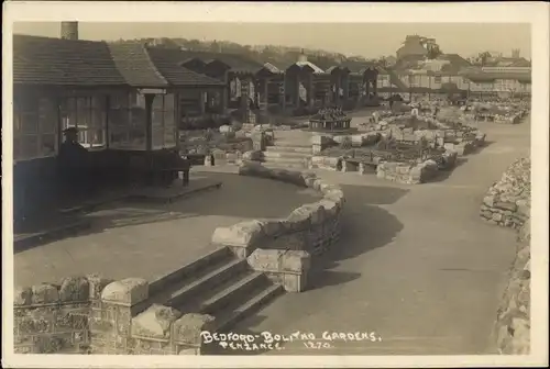 Foto Ak Penzance Cornwall England, Bedford Bolitho Gardens