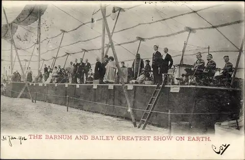 Ak The Barnum and Bailey Greatest Show on Earth, Circus