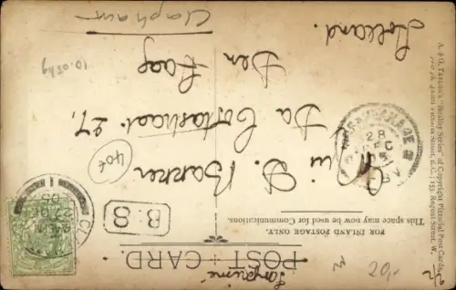 Foto Ak Clapham London England, F. C. Schlarb, Master Baker & Confectioner, High Street