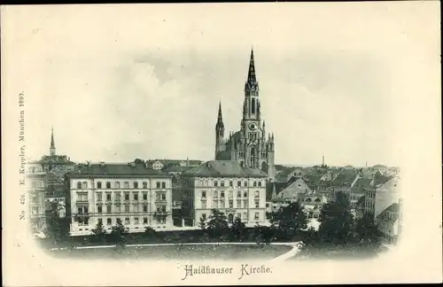 Ak Au Haidhausen München Bayern, Haidhauser Kirche