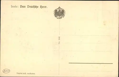 Ak Das Deutsche Heer, Rast hinter der Gefechtslinie, Soldaten in Uniformen, I WK